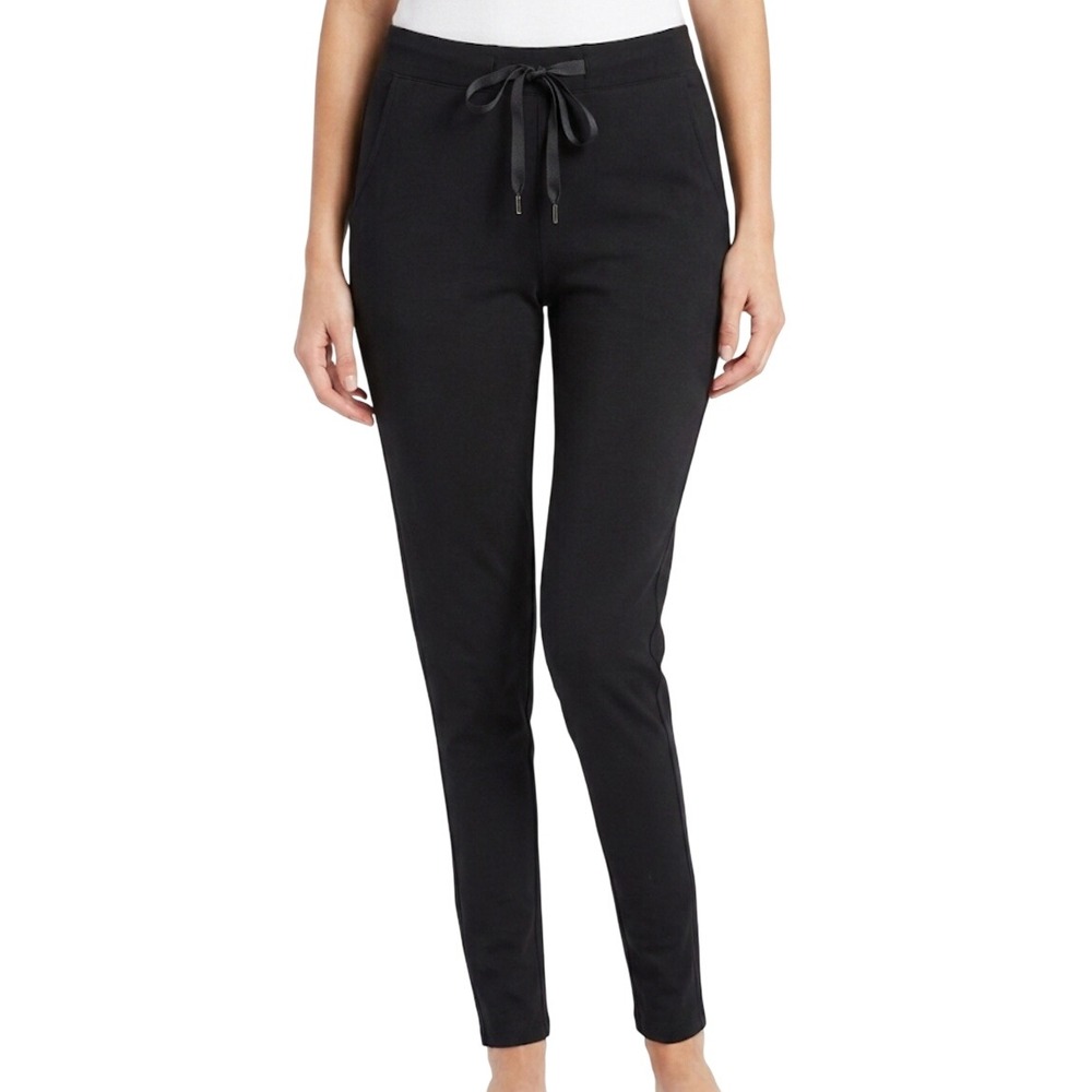 Betabrand Dress‎ Pant Yoga Pants Womens Small Long Black Jogger Stretch W1650-BK